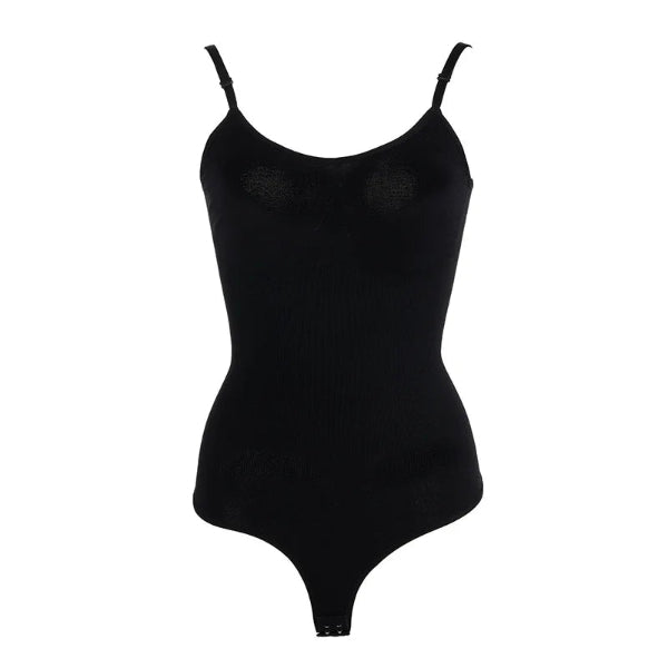 Women Full Body High Elastic Bodysuit Shapewear Seamless Smoothing Tummy Control Waist Trainer Underwear Thong Shaper